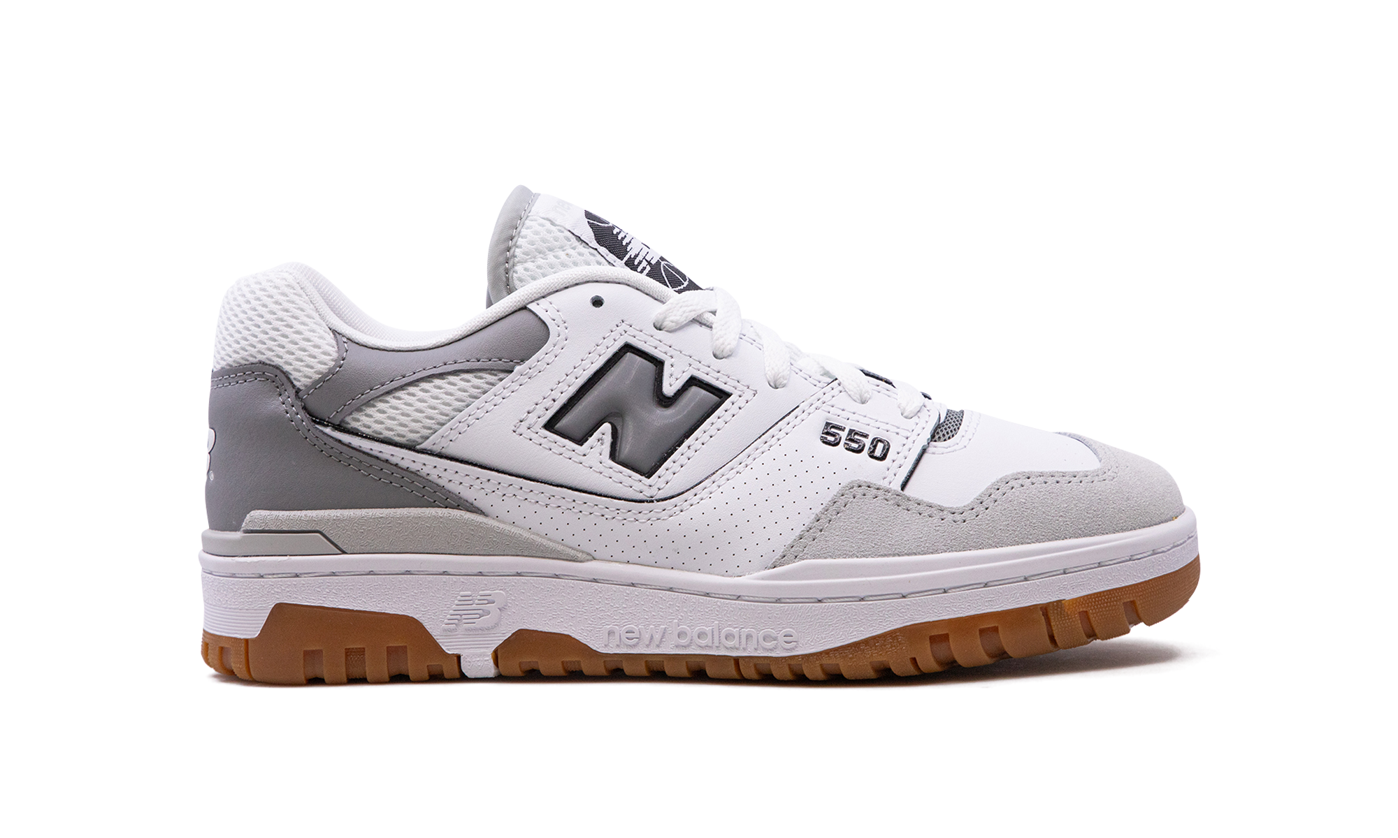 new balance 550 white slate grey+BB550ESC+right view