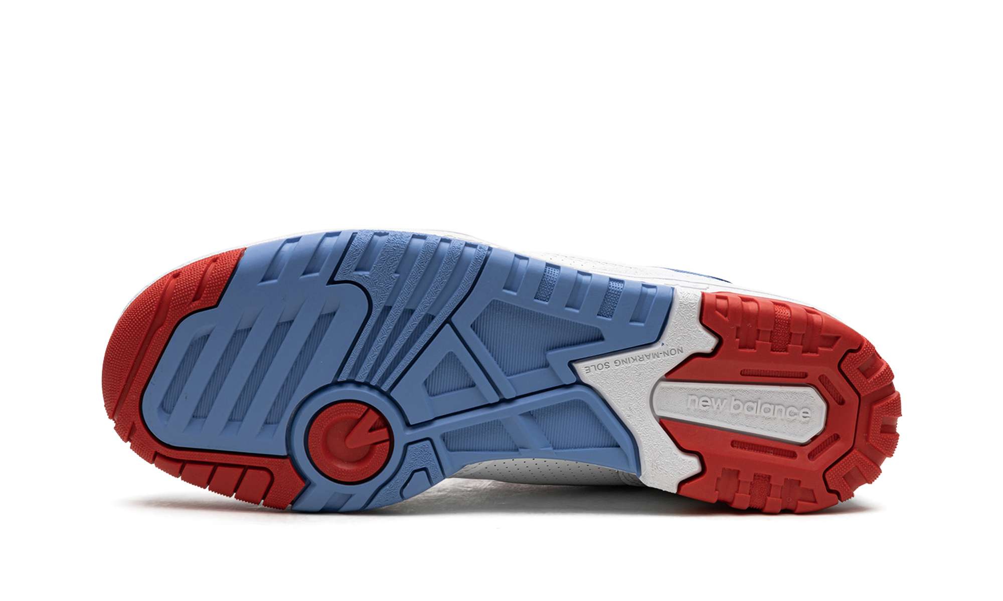 new balance 550 white true red atlantic blue+BB550NCH+bottom view