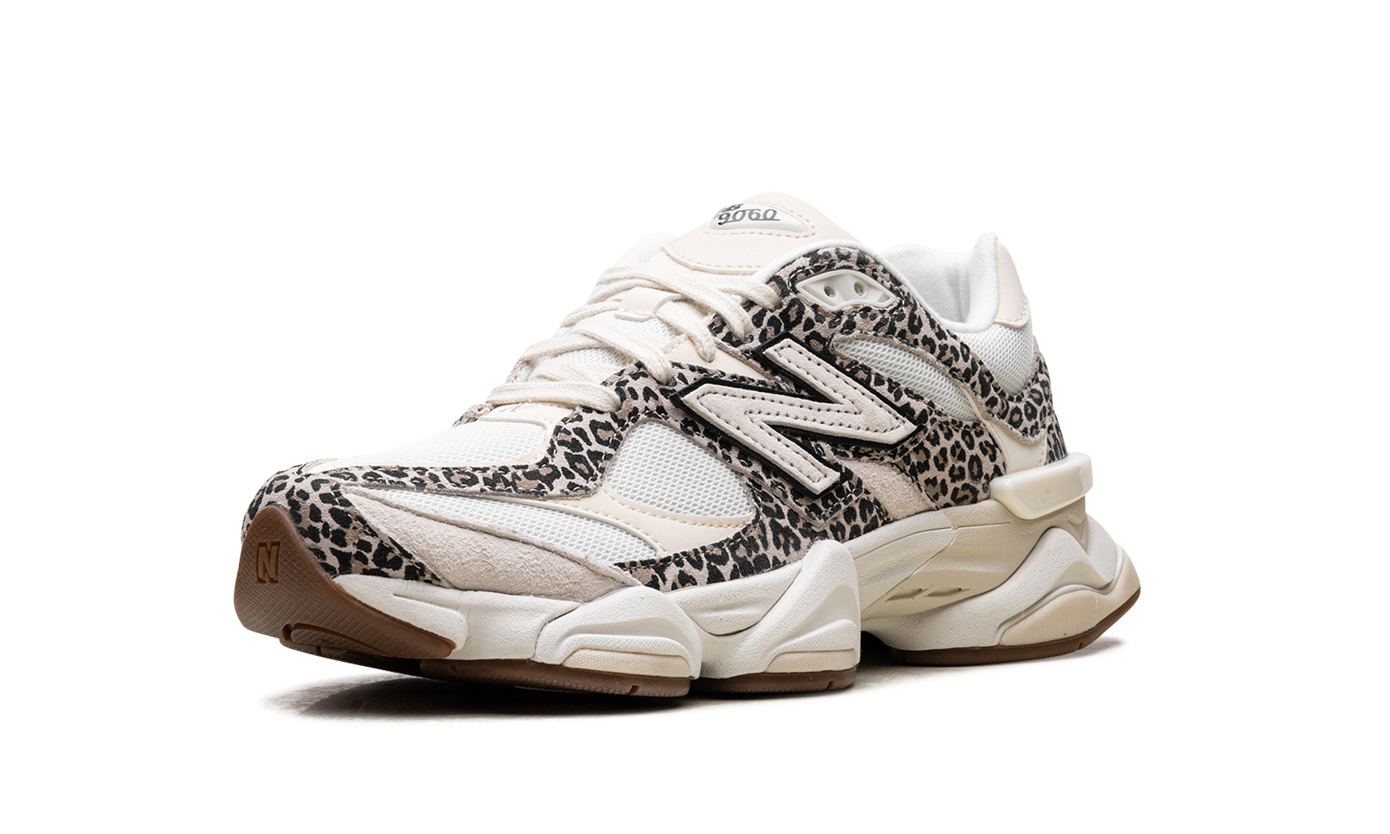 New Balance 9060 ASOS Exclusive Beige Brown Leopard Print
