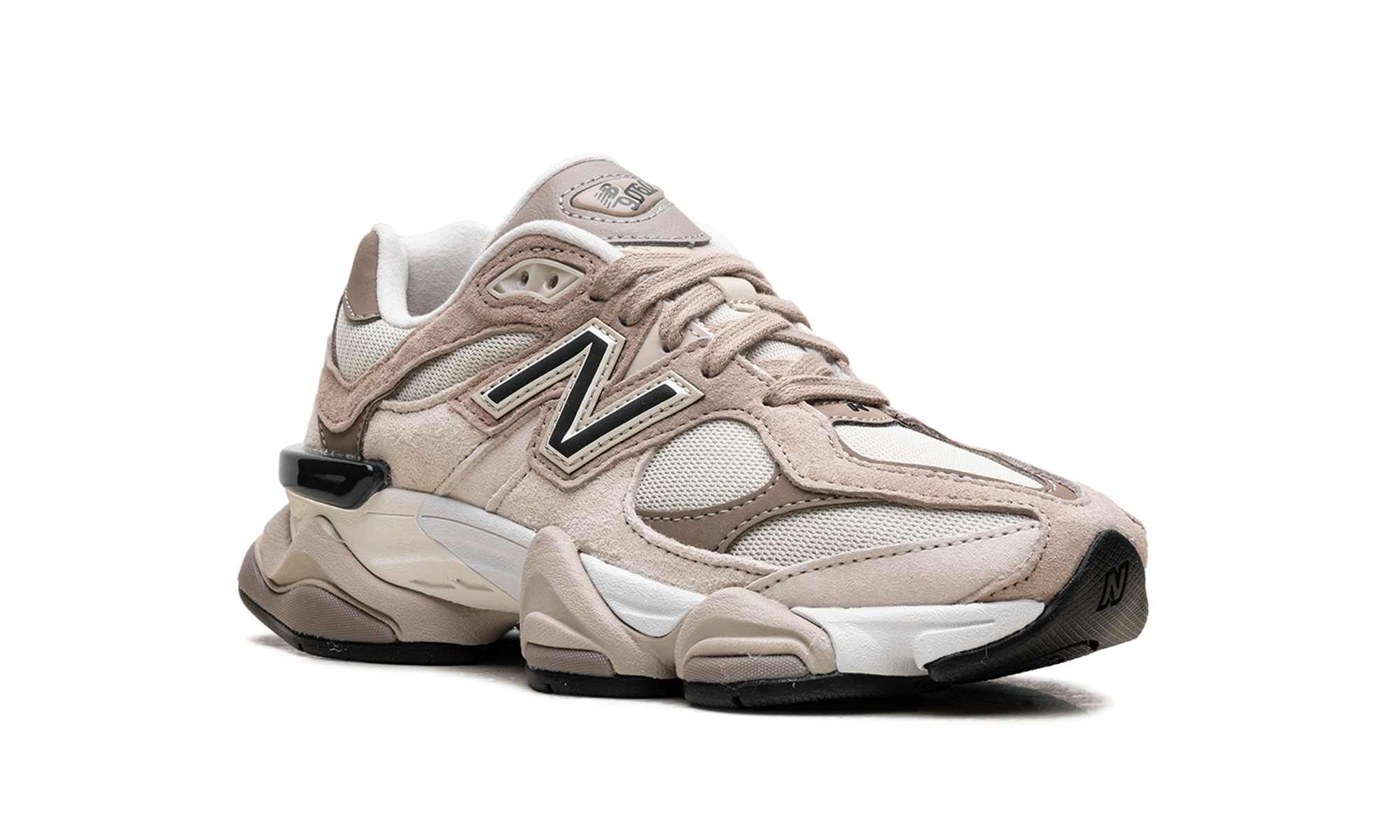 new balance 9060 beige cream+U9060ZBB+diagnol right view