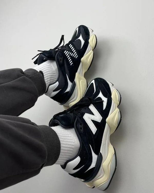 New Balance 9060 Black White, Lifestyle View 4, SKU U9060AAA