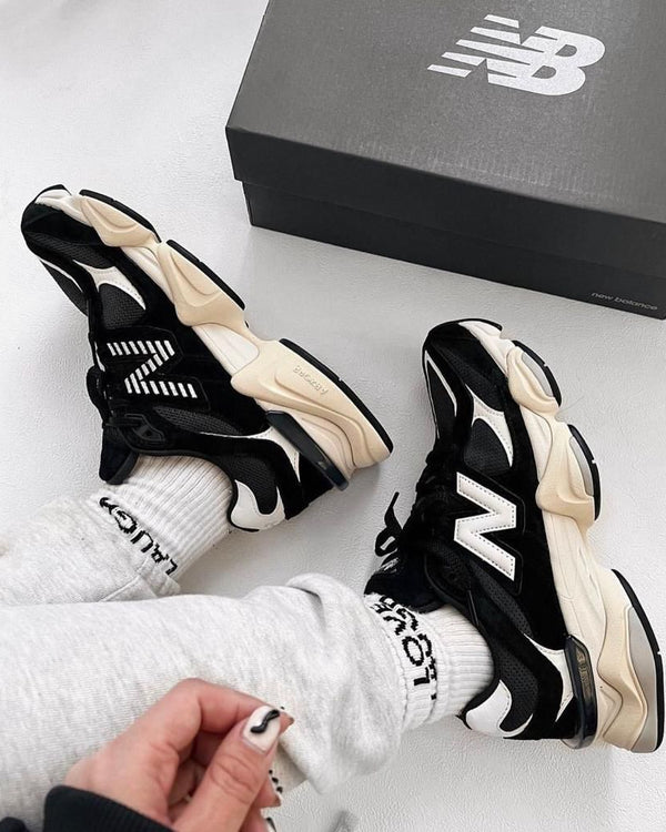New Balance 9060 Black White, Lifestyle View 2, SKU U9060AAA