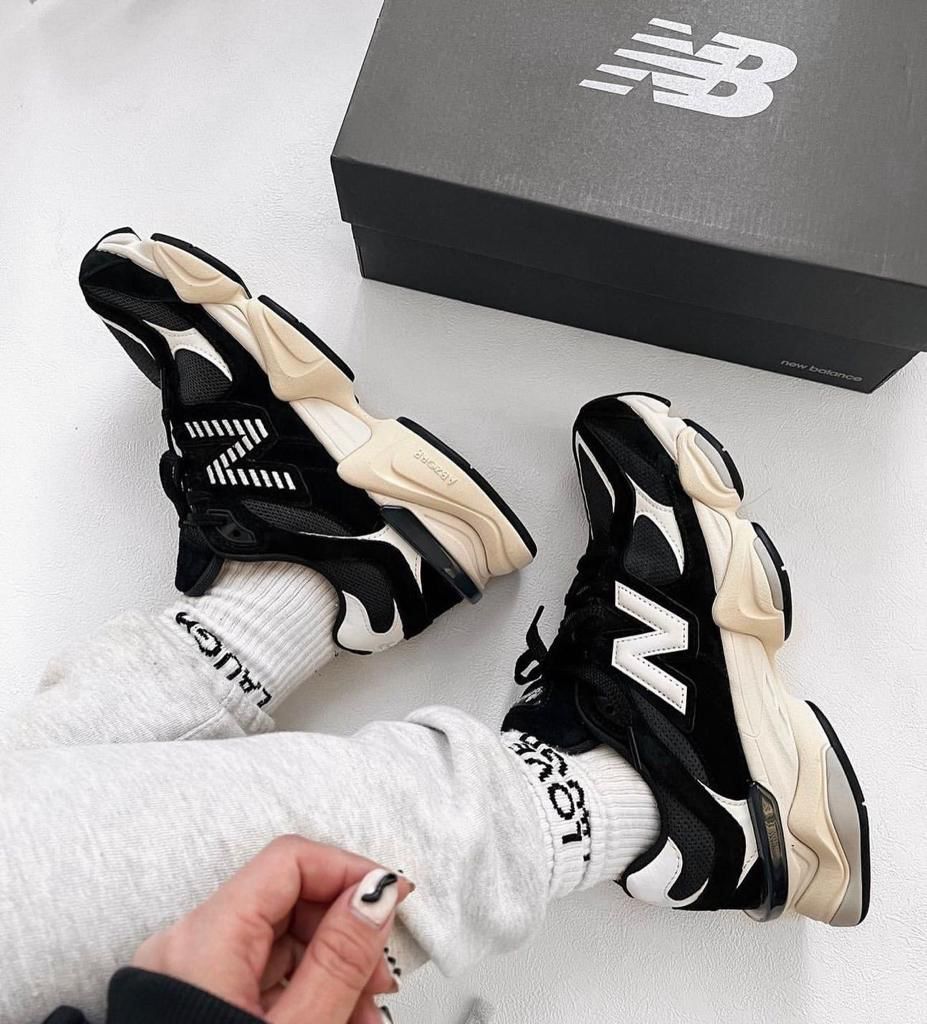 New Balance 9060 Black White, Lifestyle View 2, SKU U9060AAA