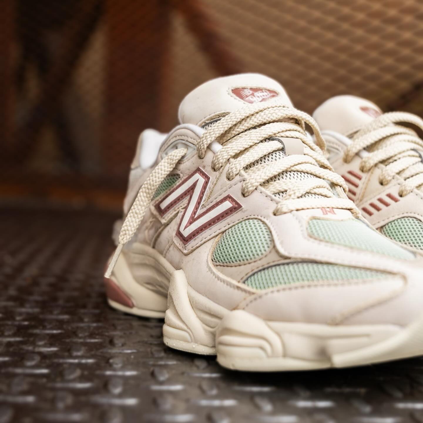 New Balance 9060 Bone Sparrow, Lifestyle View 4, SKU U9060ZGC