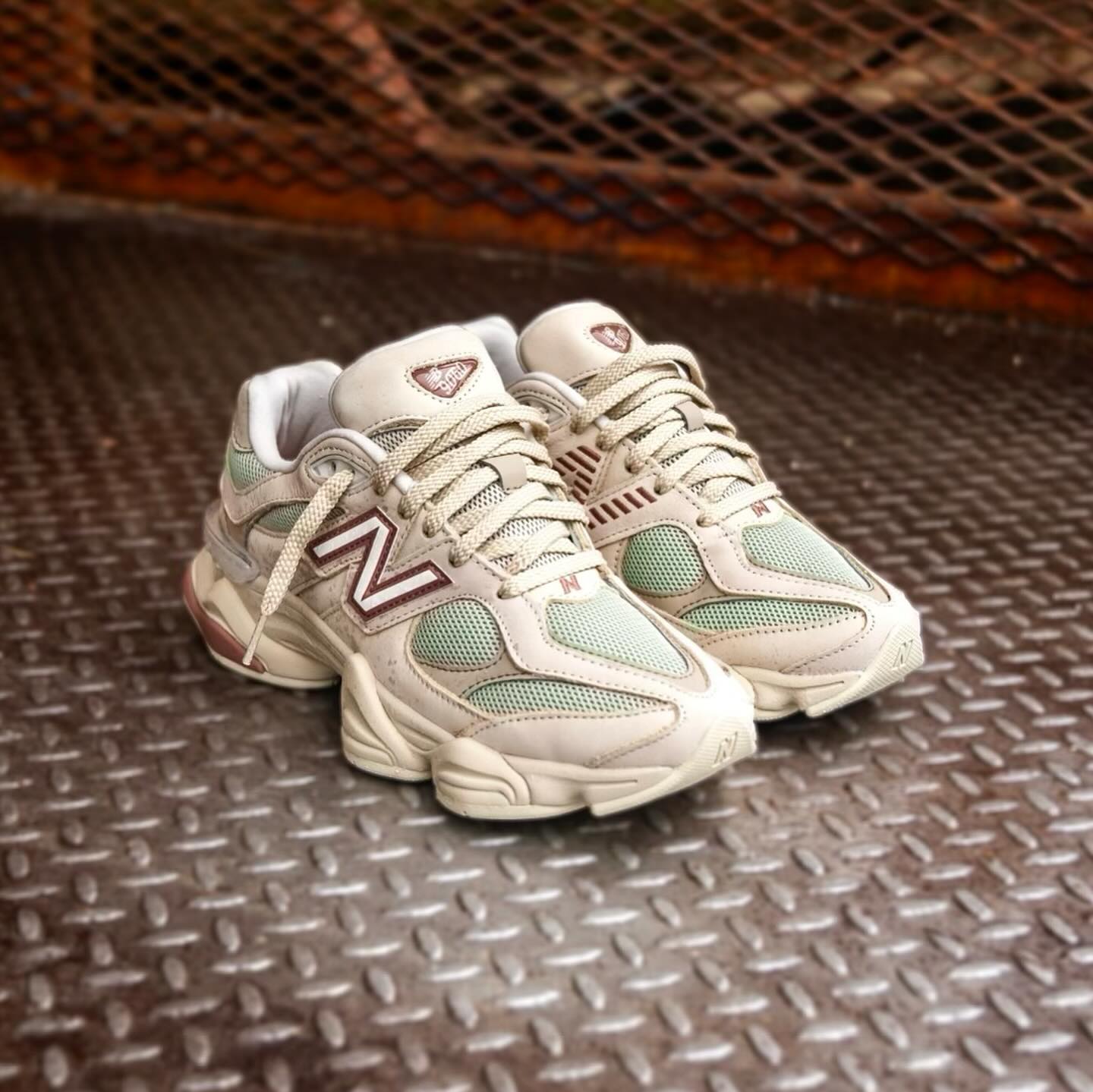 New Balance 9060 Bone Sparrow, Lifestyle View 1, SKU U9060ZGC