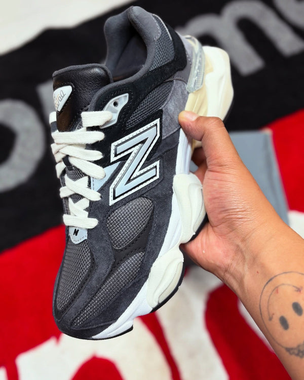 New Balance 9060 Charcoal, Lifestyle View 2, SKU U9060BLC
