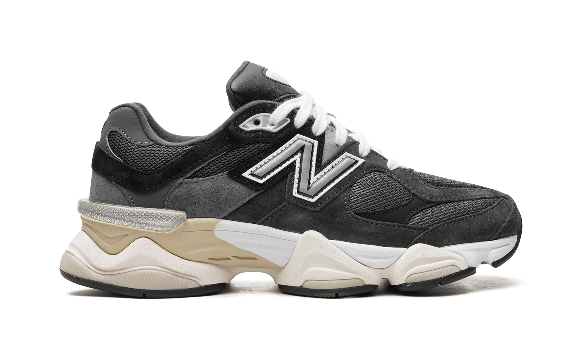 new balance 9060 charcoal+U9060BLC+right view