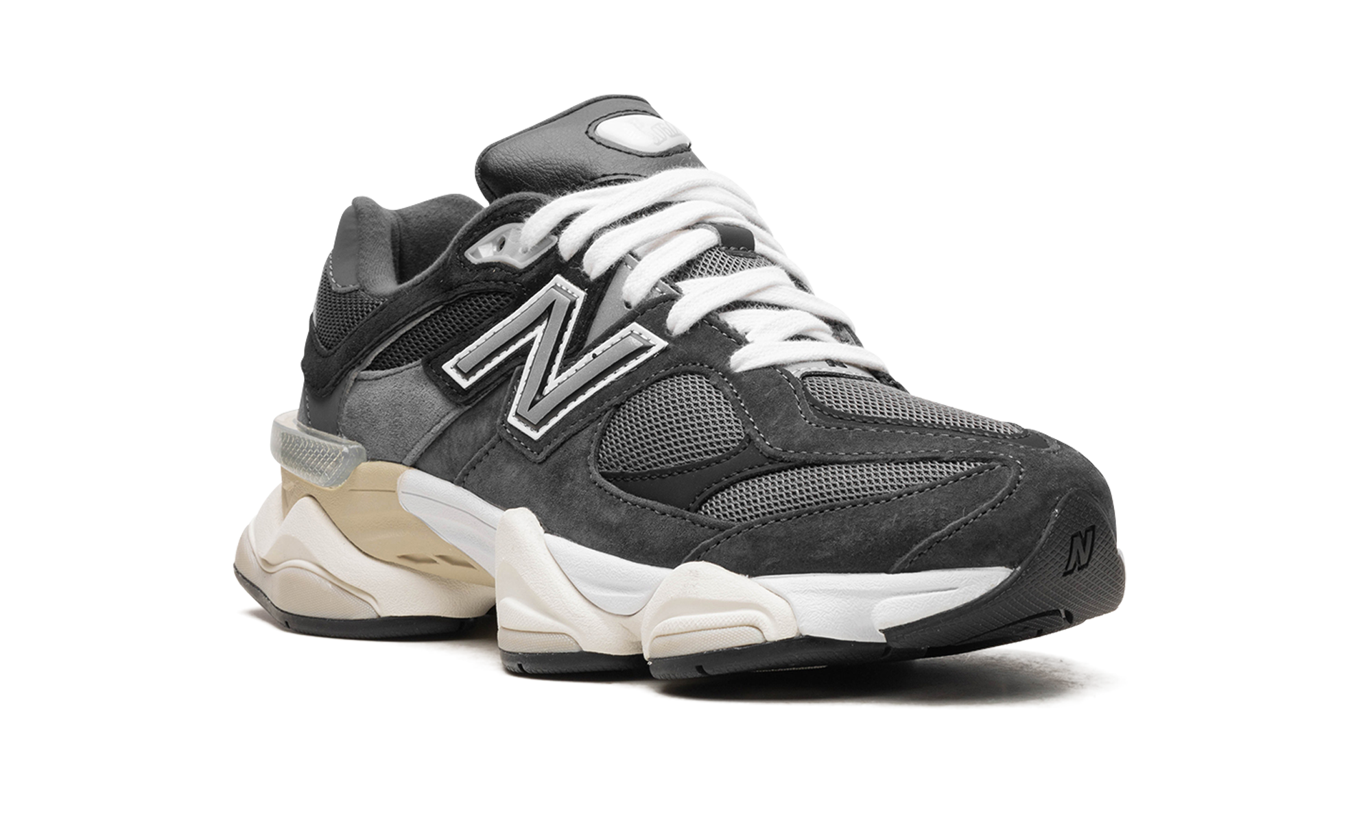 new balance 9060 charcoal+U9060BLC+diagnol right view