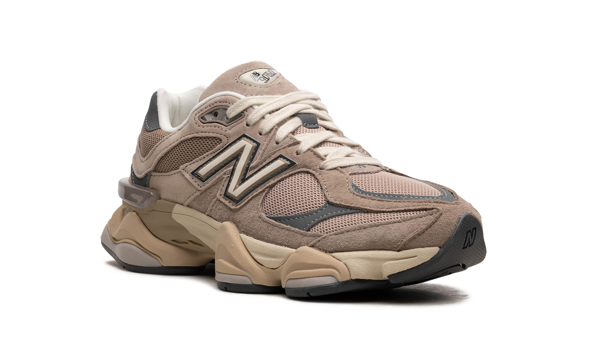 new balance 9060 driftwood castlerock+U9060EEG+diagnol right view