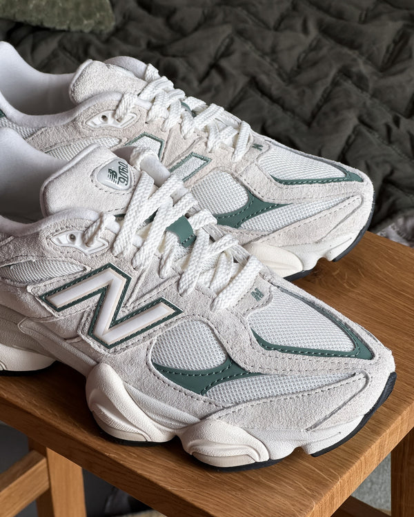 New Balance 9060 Linen Dark Juniper, Lifestyle View 2, SKU U9060EEI