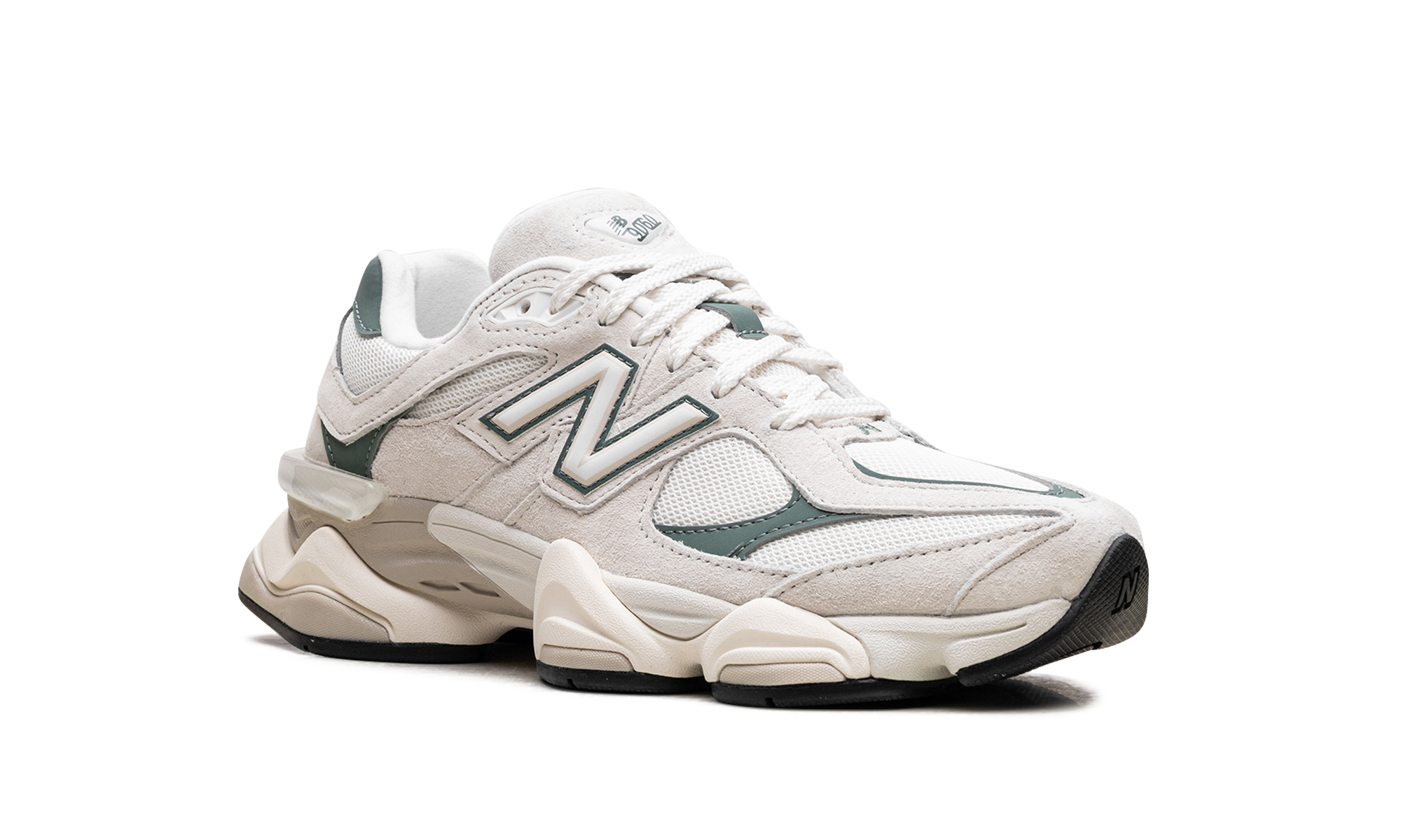 new balance 9060 linen dark juniper+U9060EEI+diagnol right view