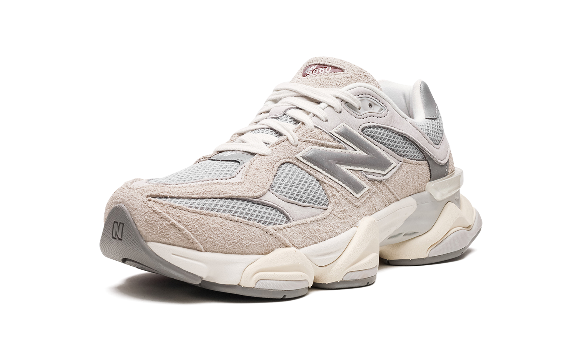 new balance 9060 lunar new year timberwolf grey+U9060LNY+left diagnol single view