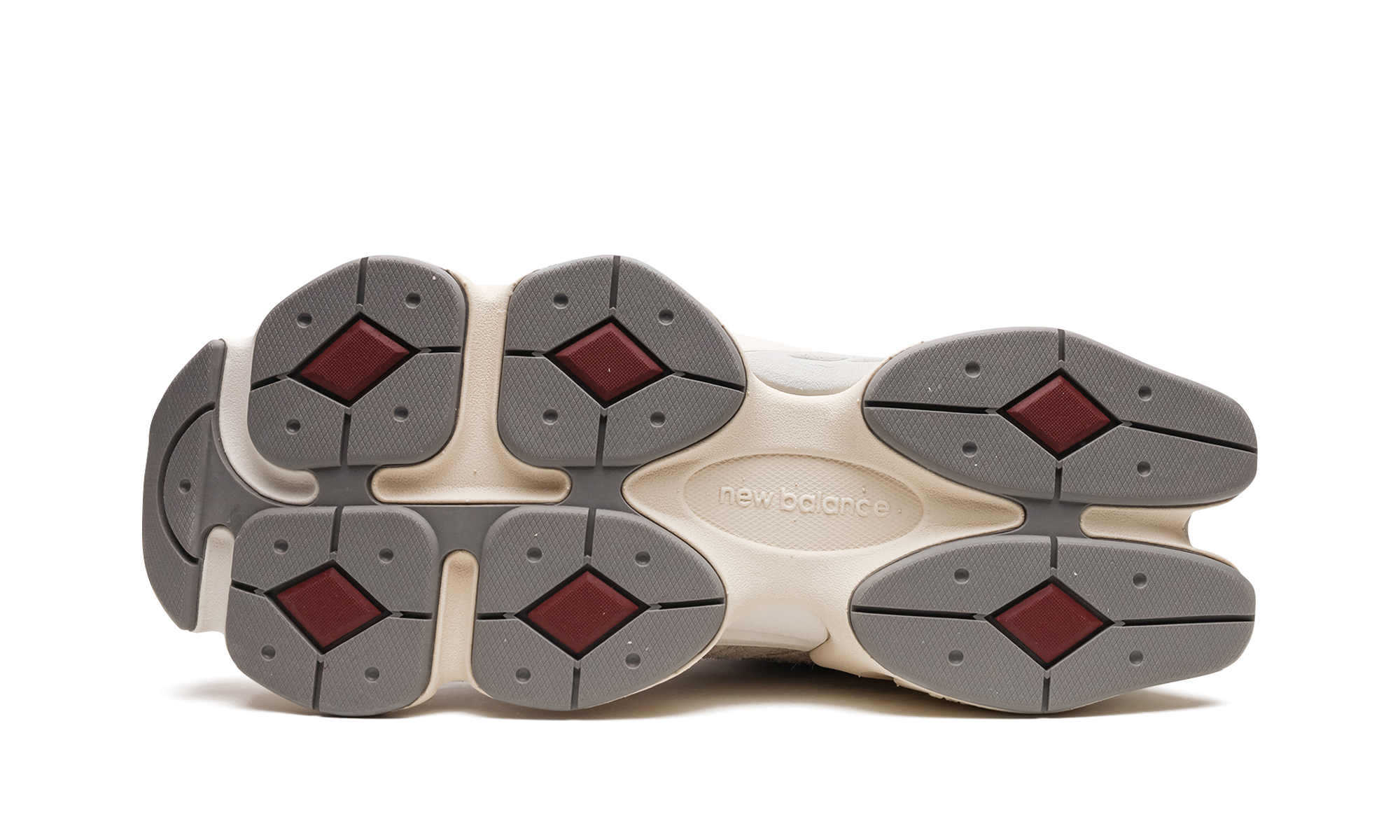 new balance 9060 lunar new year timberwolf grey+U9060LNY+bottom view