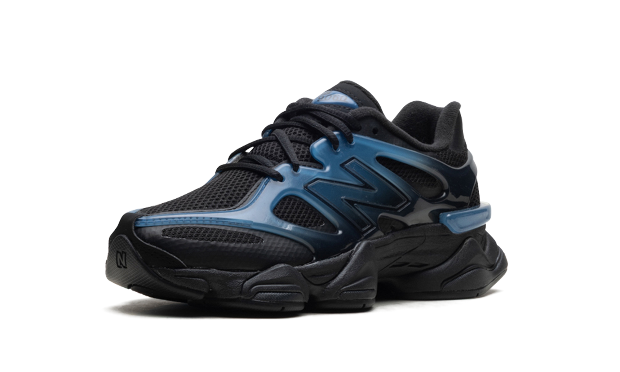new balance 9060 navy blue black gradient+U9060IDW+left diagnol single view