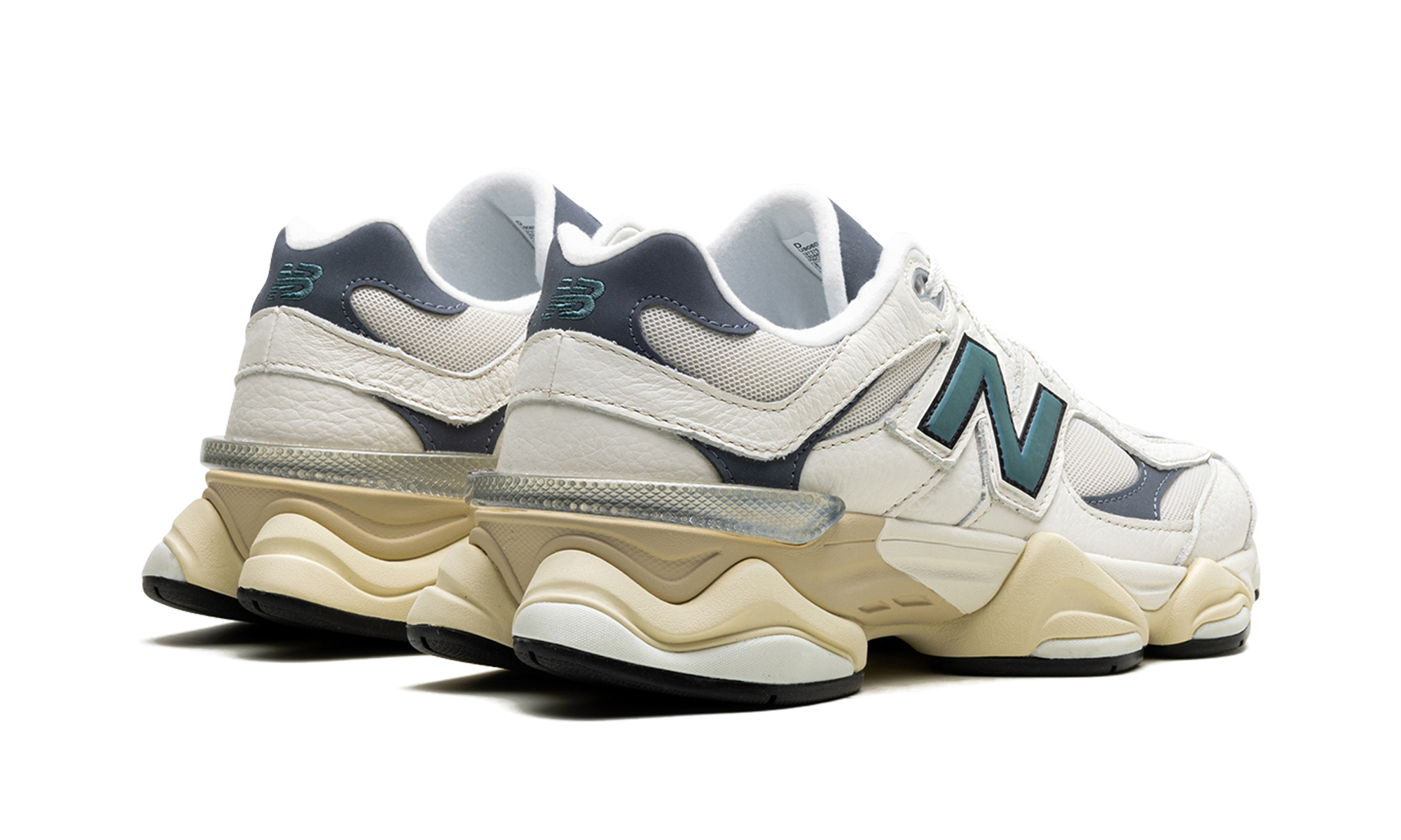 new balance 9060 new spruce+U9060ESD+diagnol right behind view