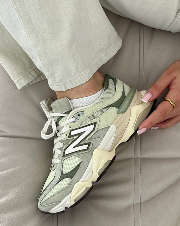 New Balance 9060 Olivine, Lifestyle View 4, SKU U9060EEC