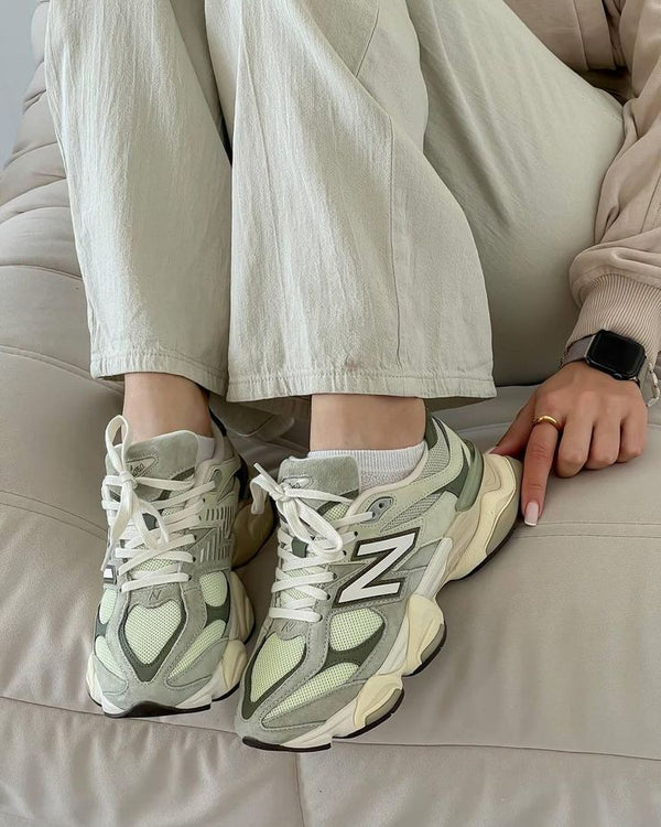 New Balance 9060 Olivine, Lifestyle View 6, SKU U9060EEC