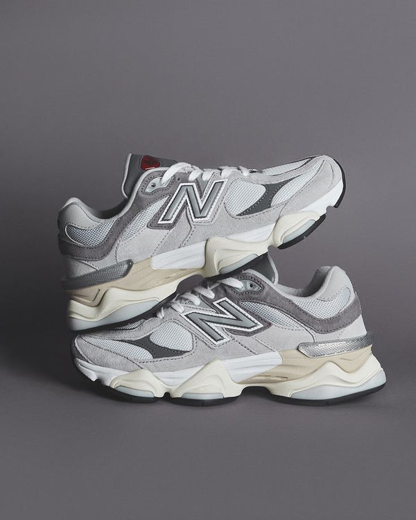 New Balance 9060 Rain Cloud Grey, Lifestyle View 2, SKU U9060GRY