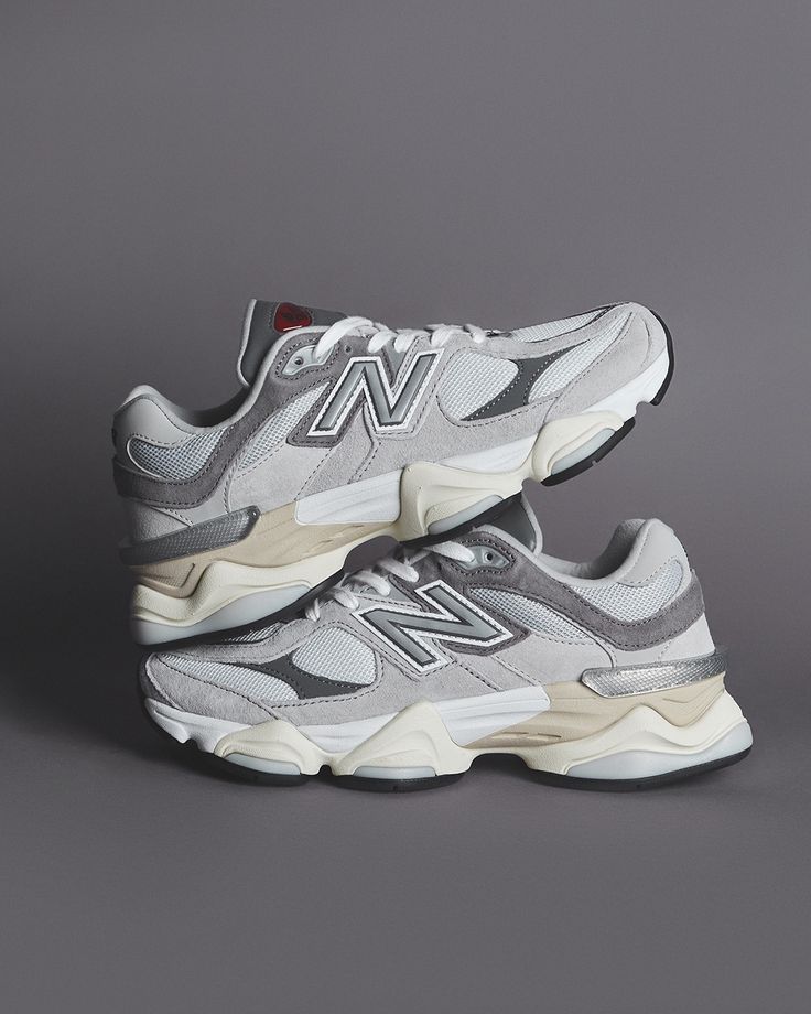 New Balance 9060 Rain Cloud Grey, Lifestyle View 2, SKU U9060GRY