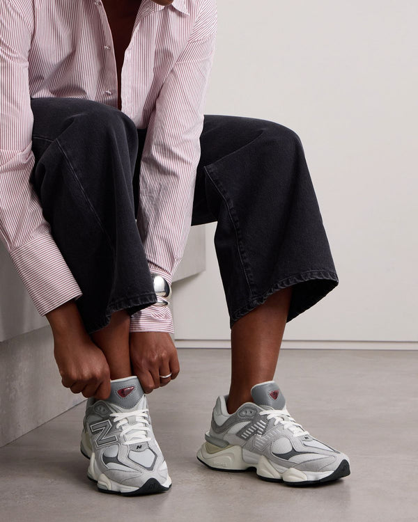New Balance 9060 Rain Cloud Grey, Lifestyle View 3, SKU U9060GRY