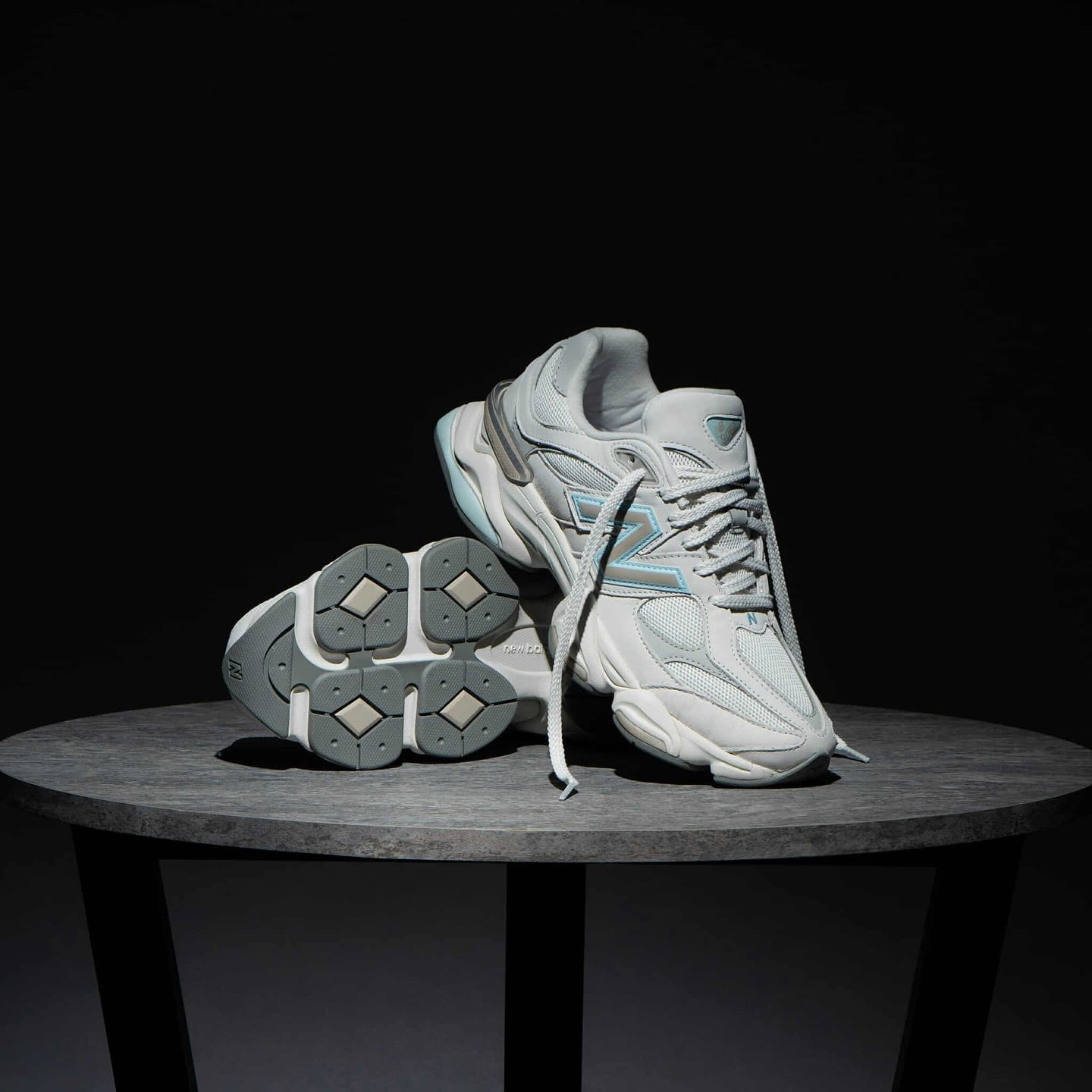 New Balance 9060 Reflection Raincloud Quarry Blue, Lifestyle View 4, SKU U9060ZGA