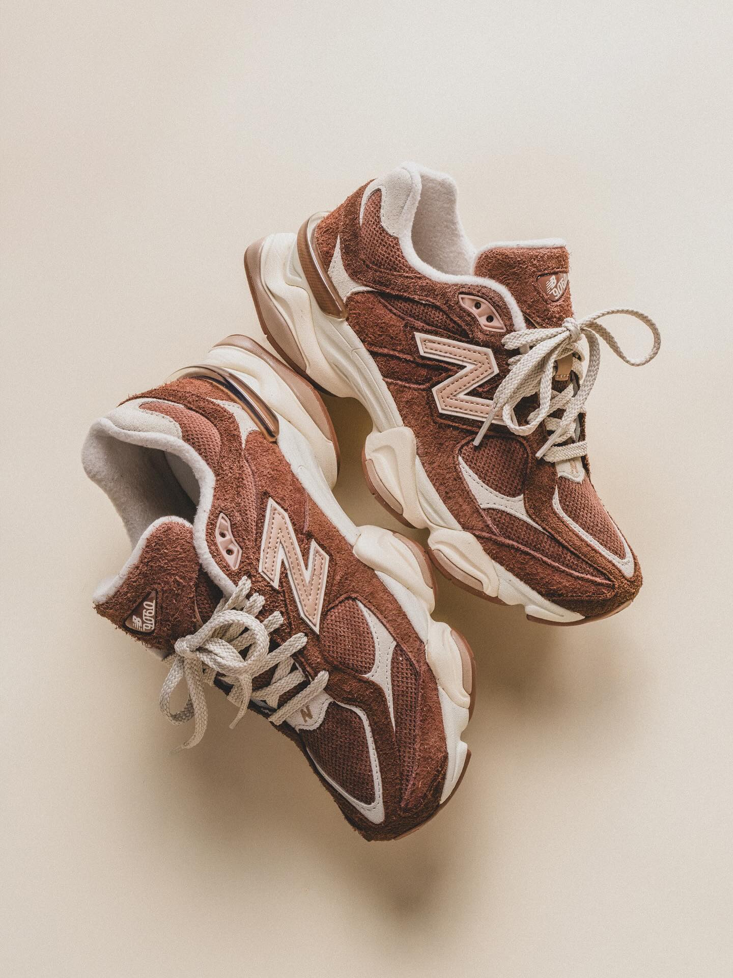 New Balance 9060 Rich Oak, Lifestyle View 2, SKU U9060CCC