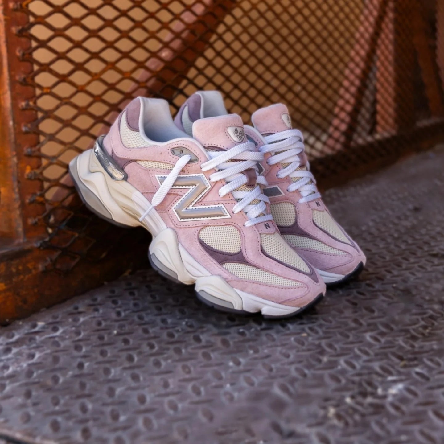 New Balance 9060 Rose Sugar Angora, Lifestyle View 5, SKU U9060LBC