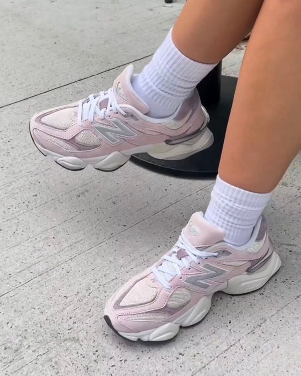 New Balance 9060 Rose Sugar Angora, Lifestyle View 3, SKU U9060LBC