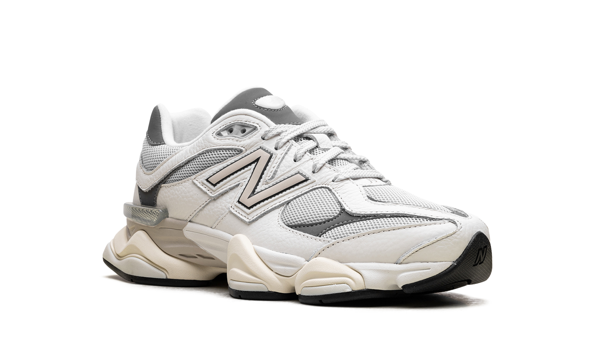 new balance 9060 sea salt castlerock+U9060AGA+diagnol right view