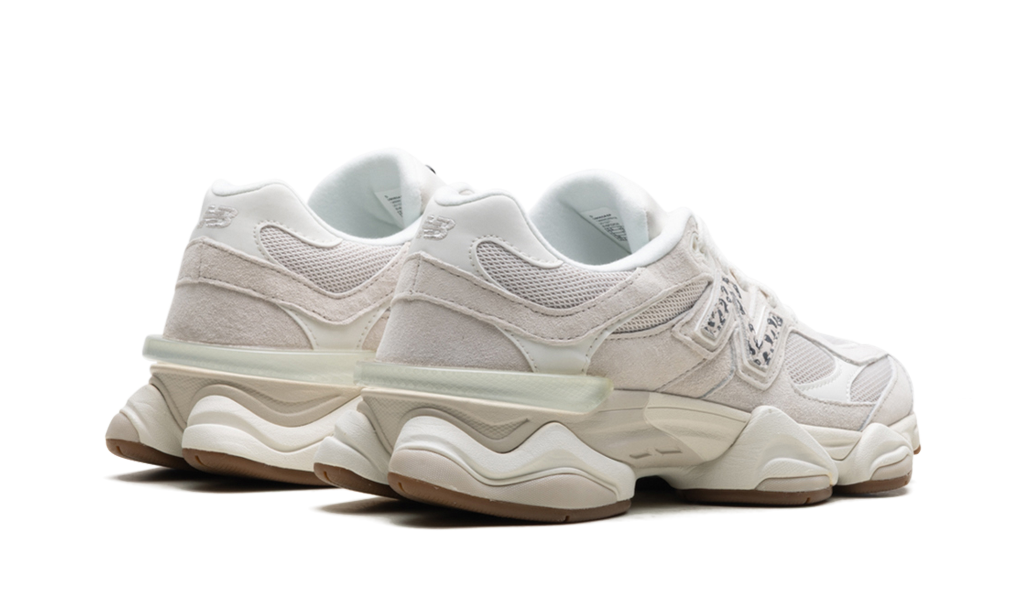 New Balance 9060 Sea Salt Leopard Print