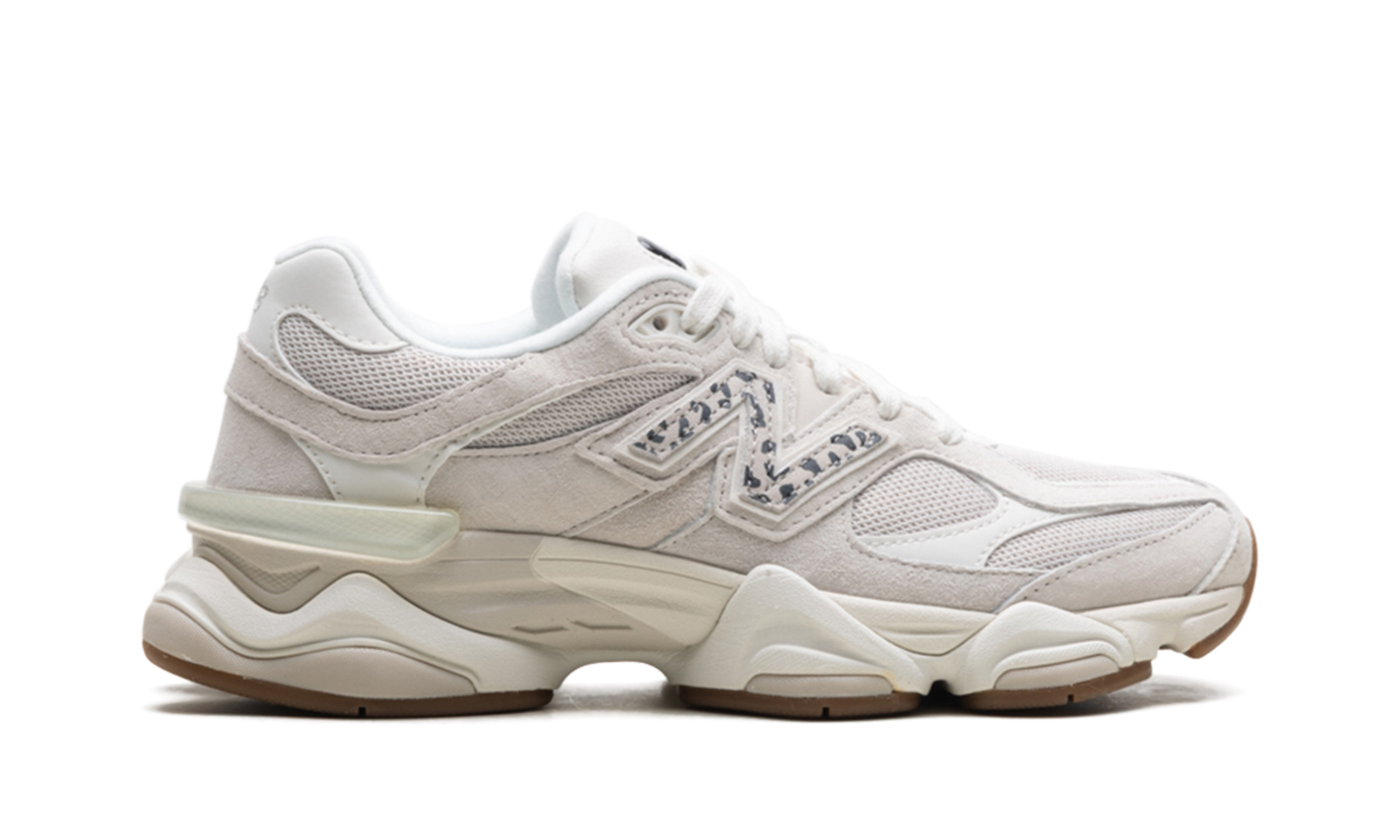 New Balance 9060 Sea Salt Leopard Print
