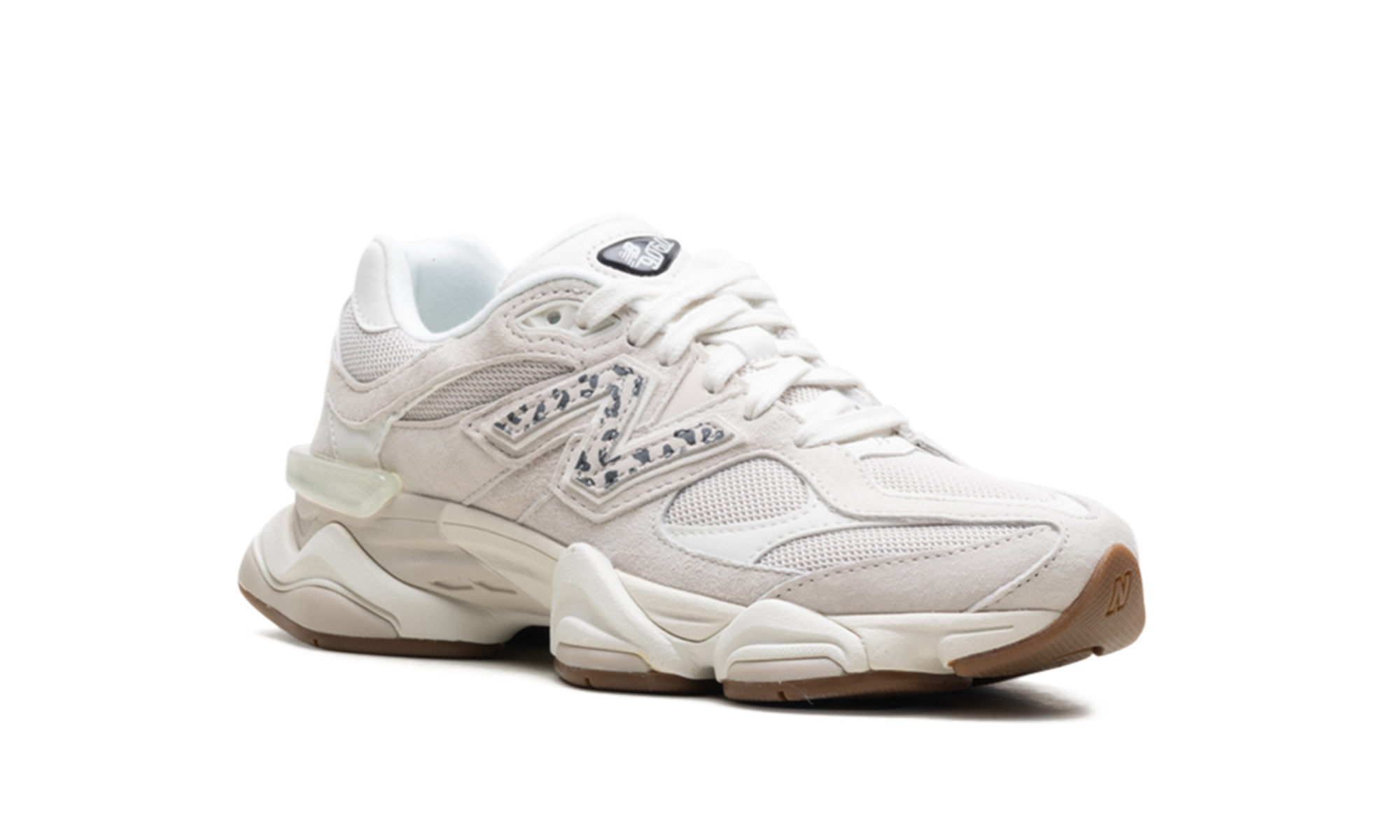 New Balance 9060 Sea Salt Leopard Print