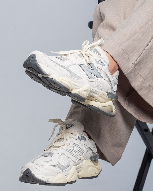 New Balance 9060 Sea Salt White, Lifestyle View 3, SKU U9060ECA