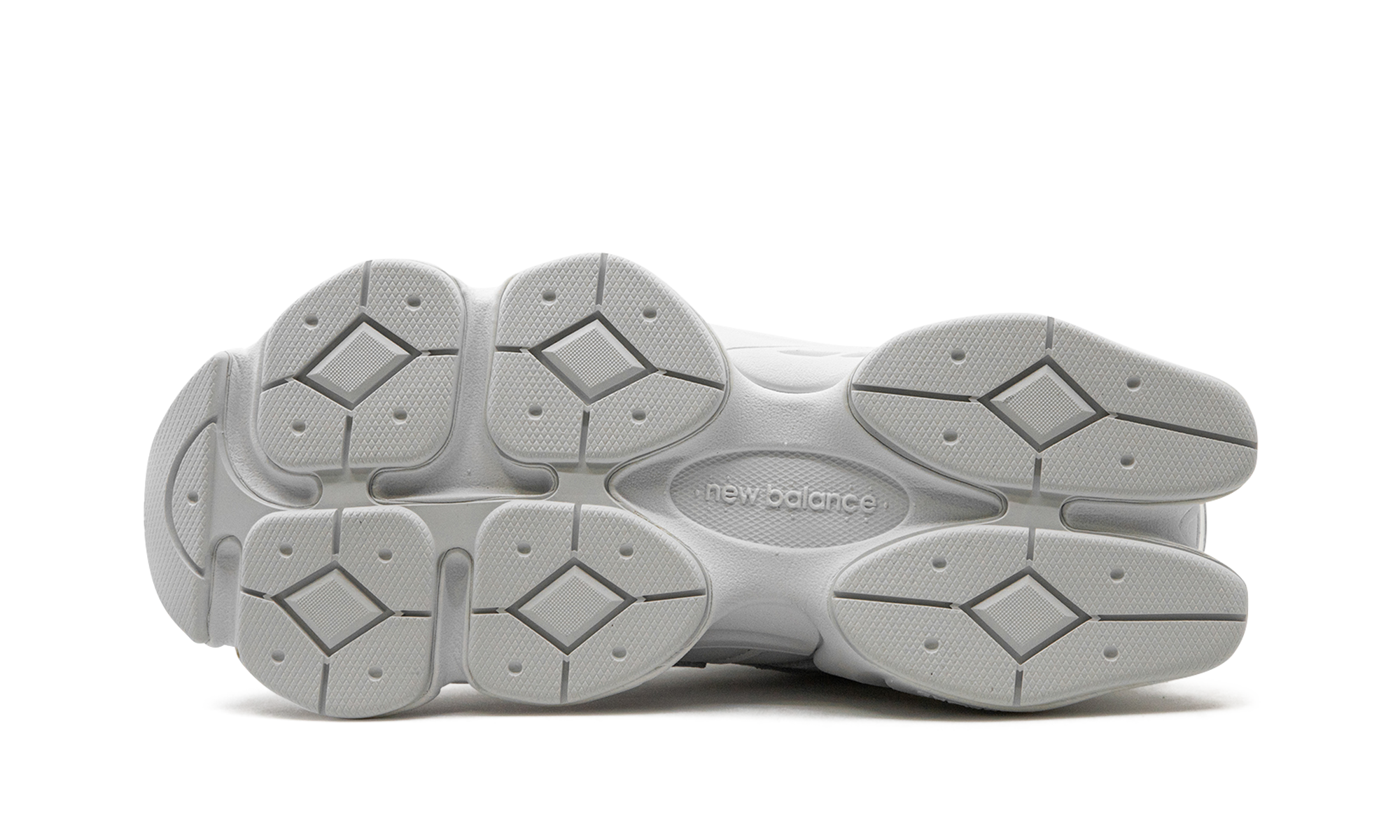 new balance 9060 triple white+U9060NRJ+bottom view