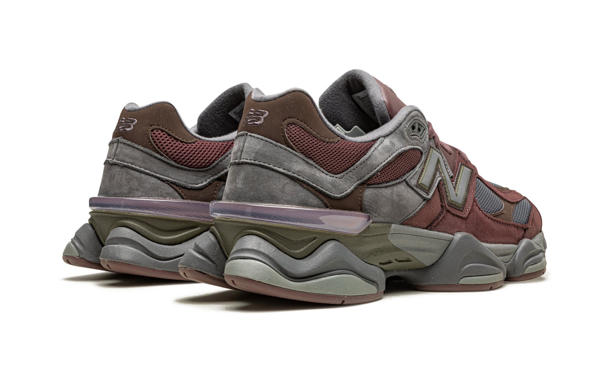new balance 9060 truffle rich earth magnet+U9060BCG+diagnol right behind view