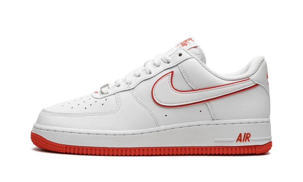 Nike Air Force 1 Low '07 White Picante Red - Aikko