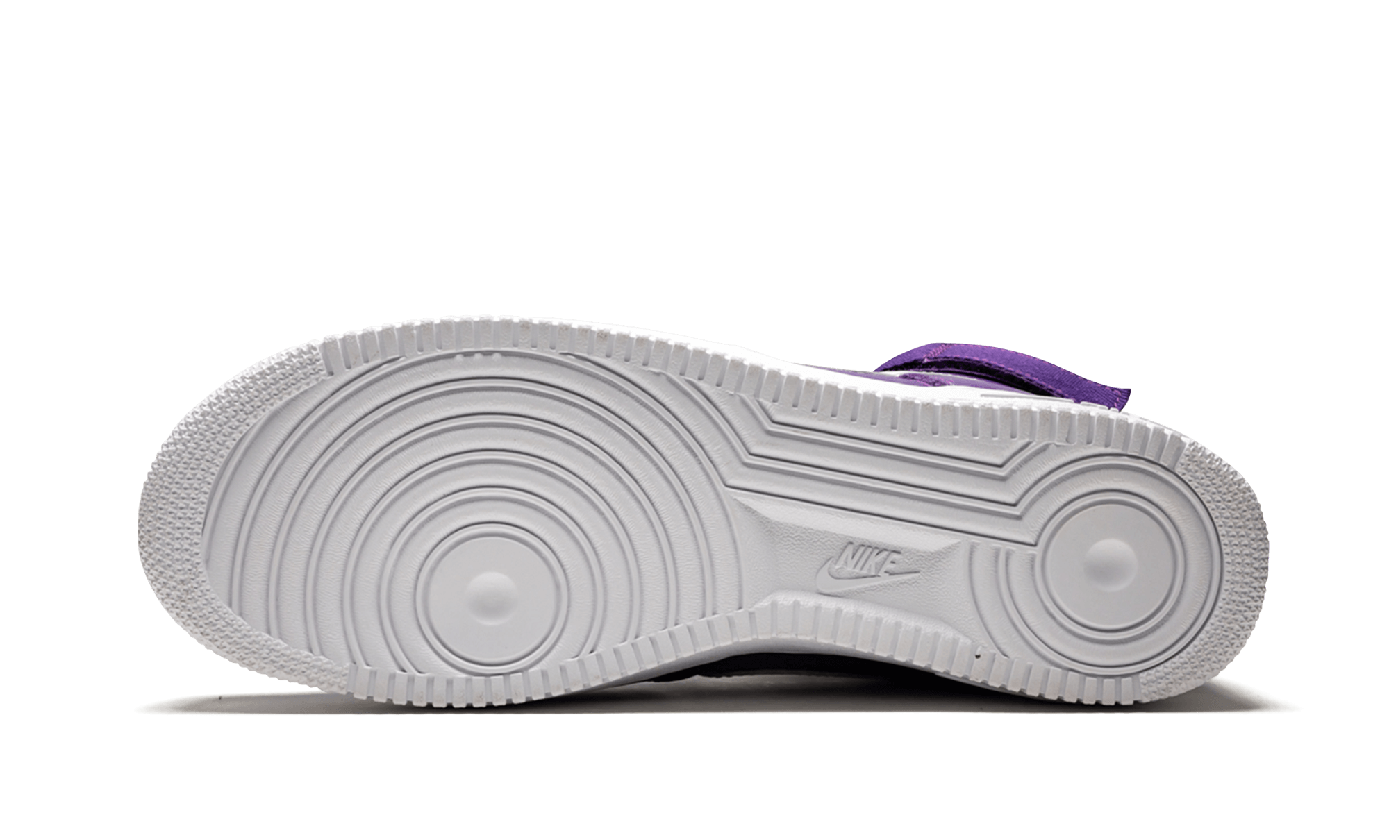 nike air force 1 high varsity purple 2015+823297-500+bottom view