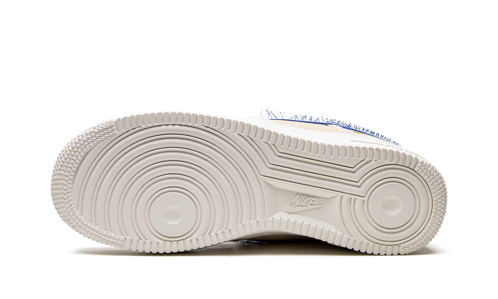 nike air force 1 low 07 40th anniversary edition la flea women s+DV2223-100+bottom view