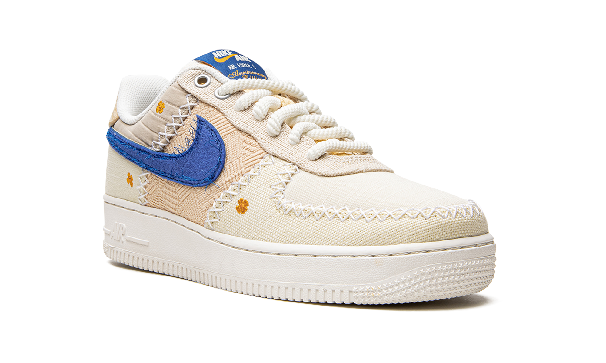 nike air force 1 low 07 40th anniversary edition la flea women s+DV2223-100+diagnol right view