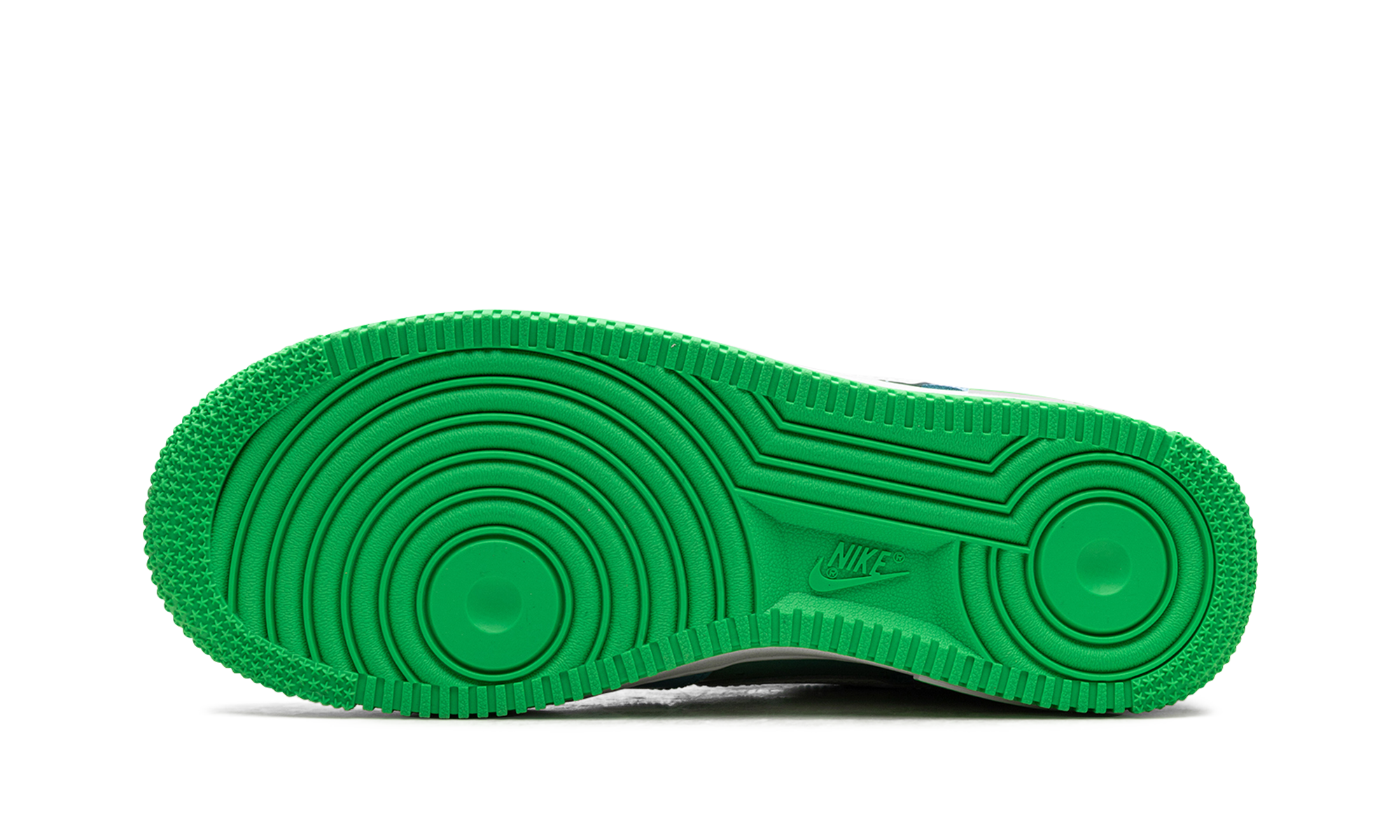 nike air force 1 low 07 aquarius blue vapor green+FZ4032-407+bottom view
