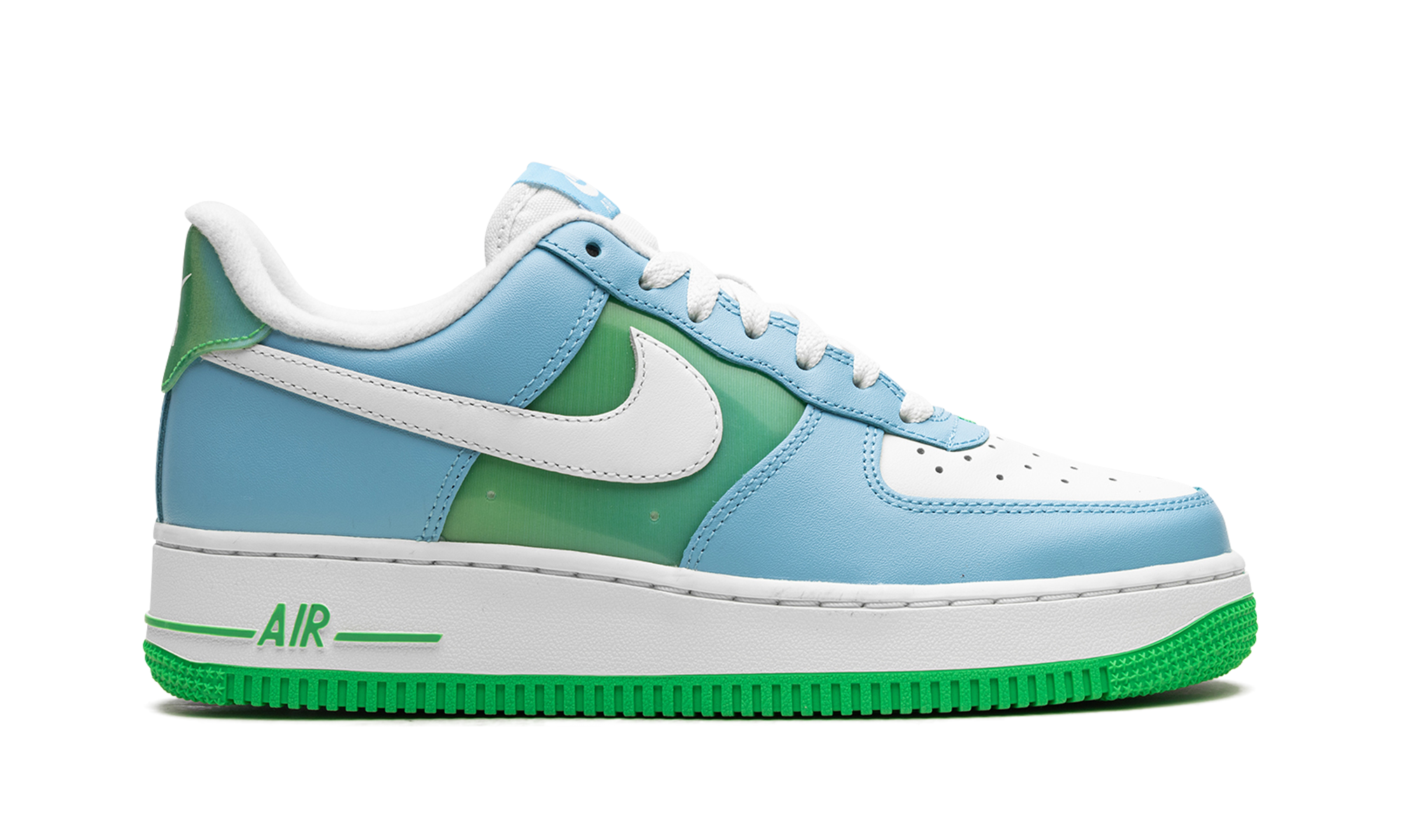 nike air force 1 low 07 aquarius blue vapor green+FZ4032-407+right view