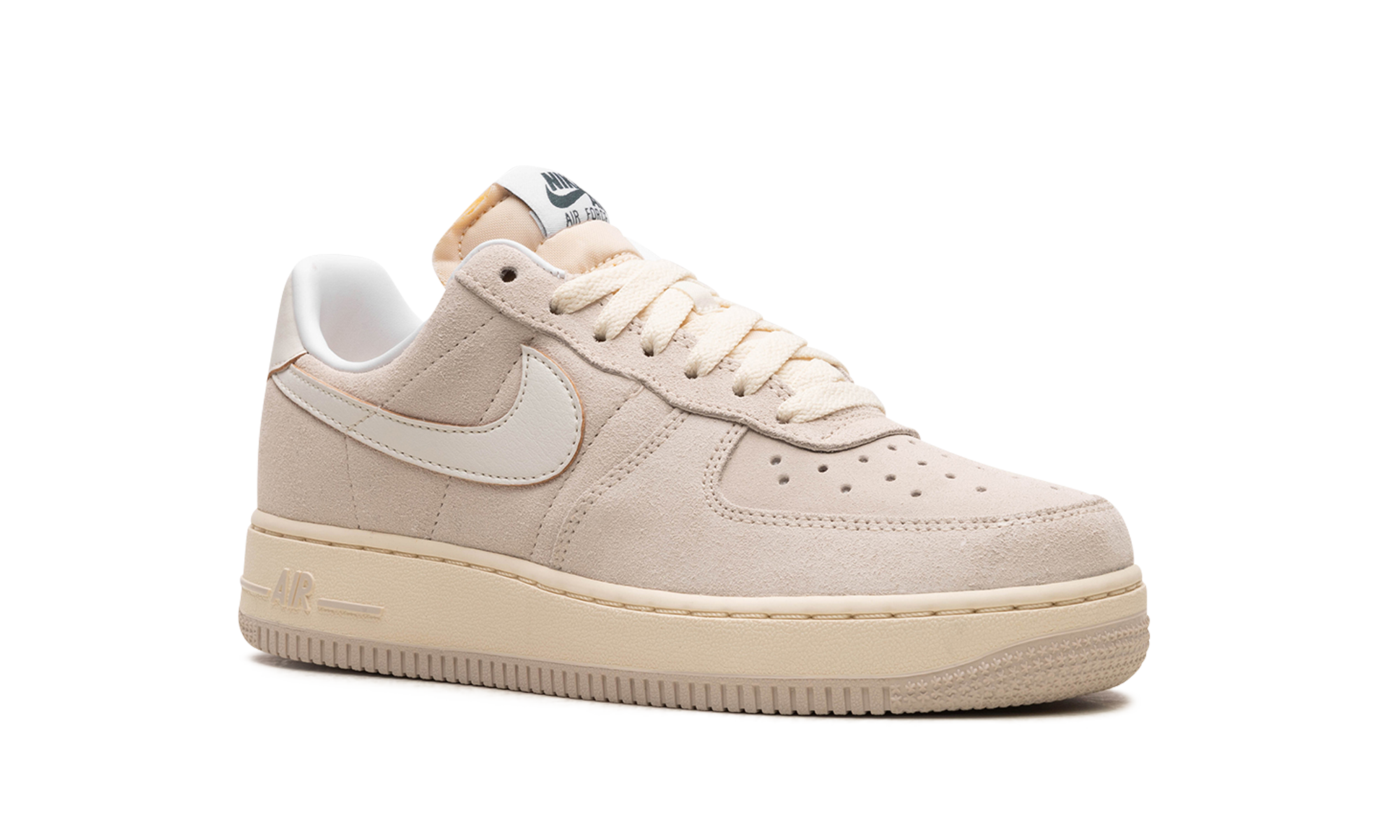 nike air force 1 low 07 athletic department light orewood brown+FQ8077-104+diagnol right view