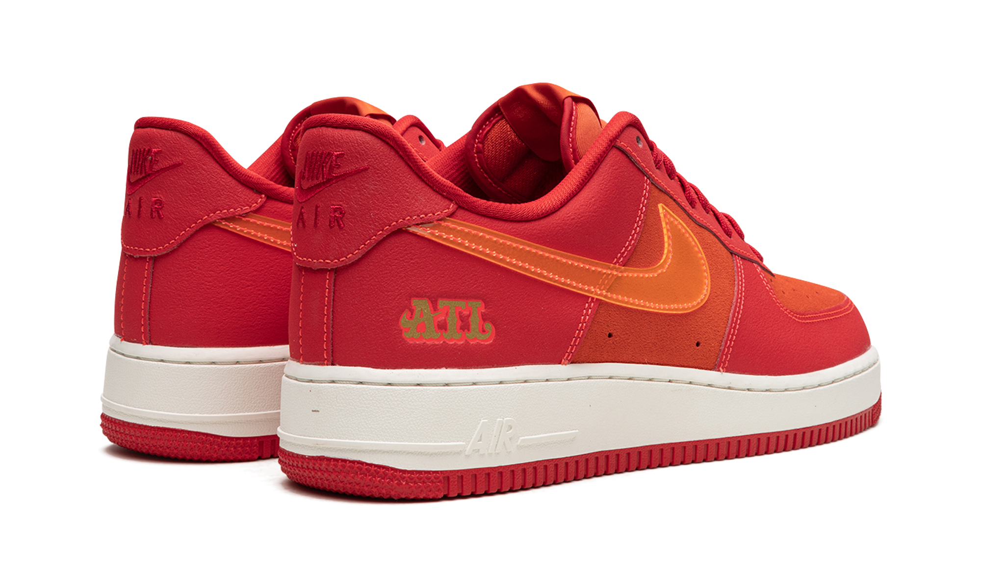 nike air force 1 low 07 atl+FD8306-657+diagnol right behind view