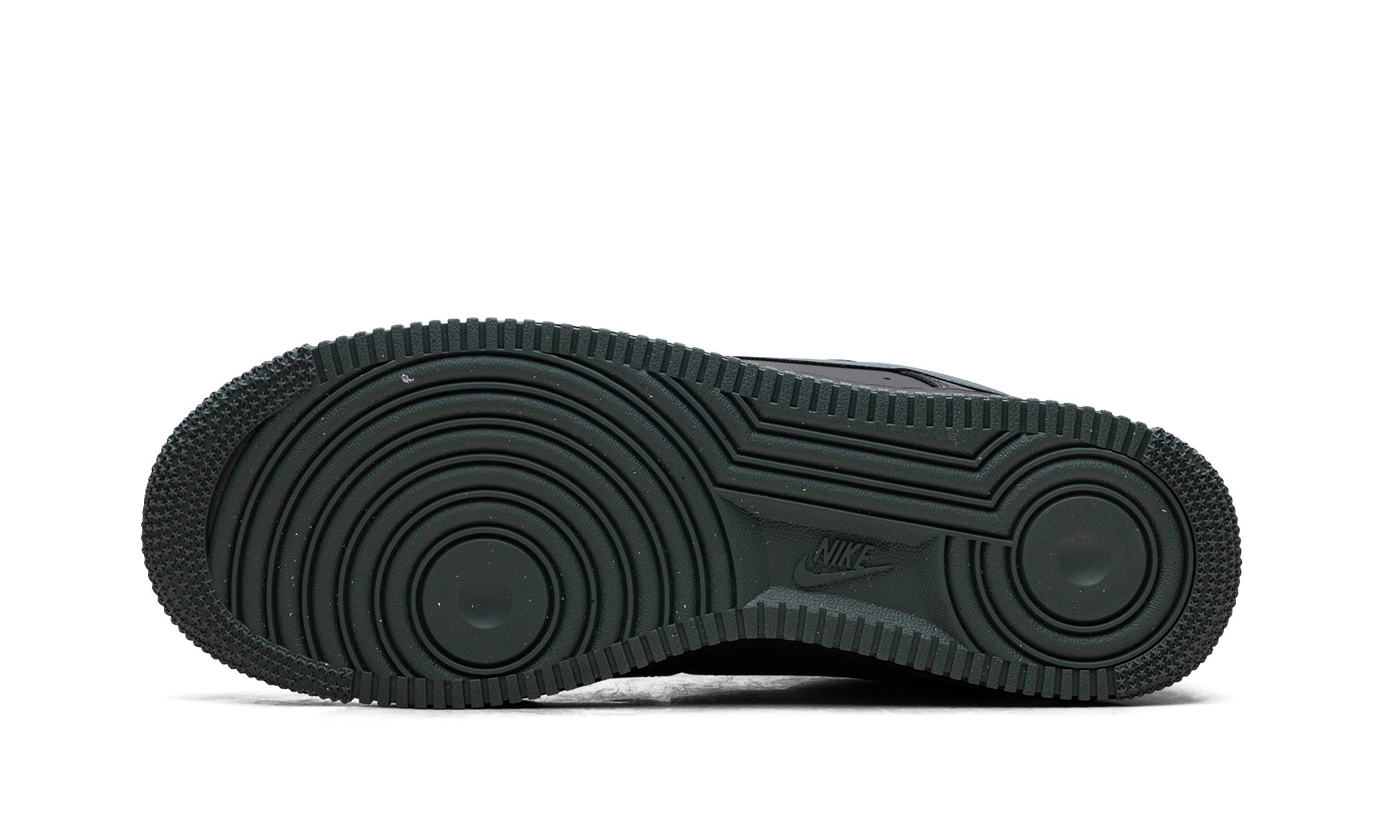 nike air force 1 low 07 black vintage green+FJ4146-001+bottom view