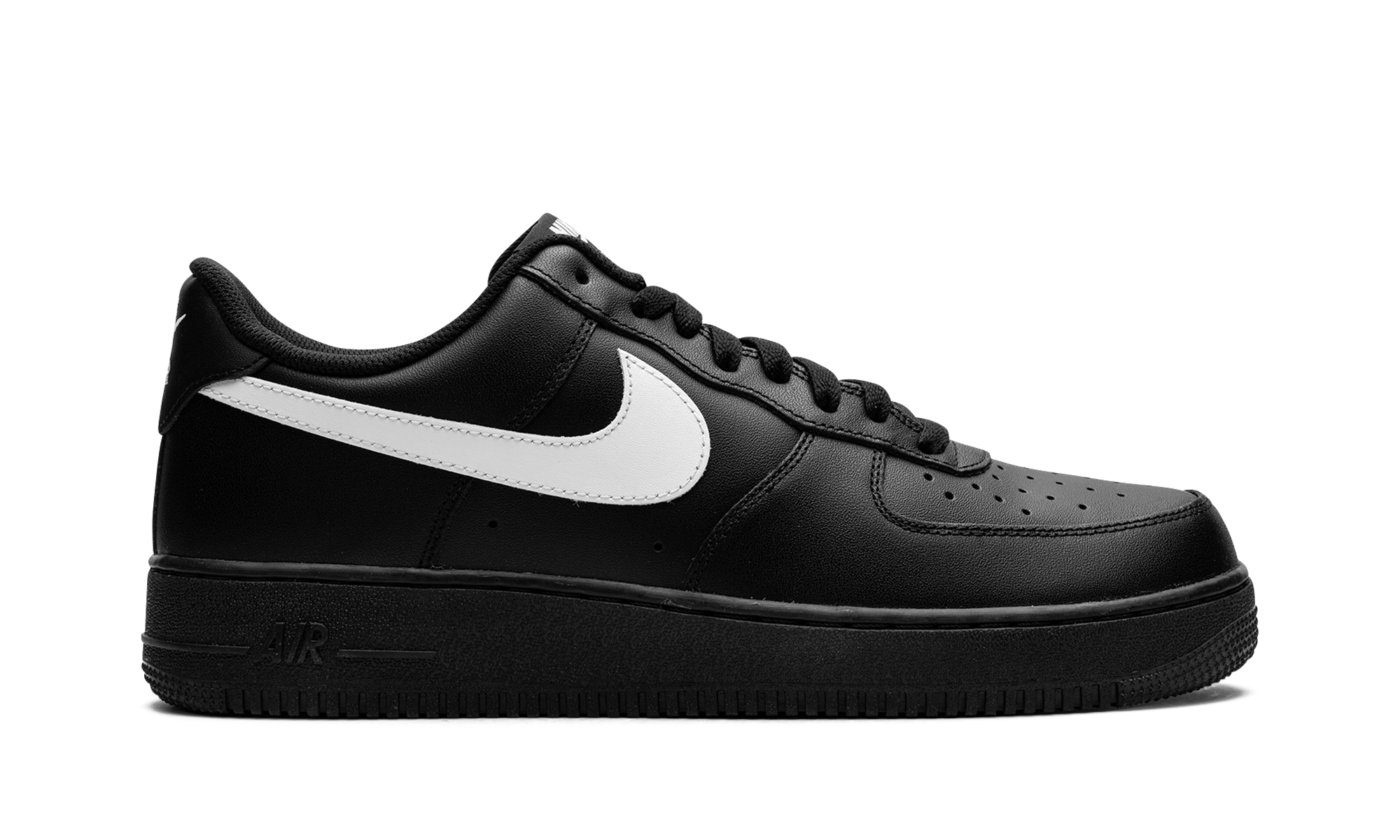 nike air force 1 low 07 black white 2023+FZ0627-010+right view