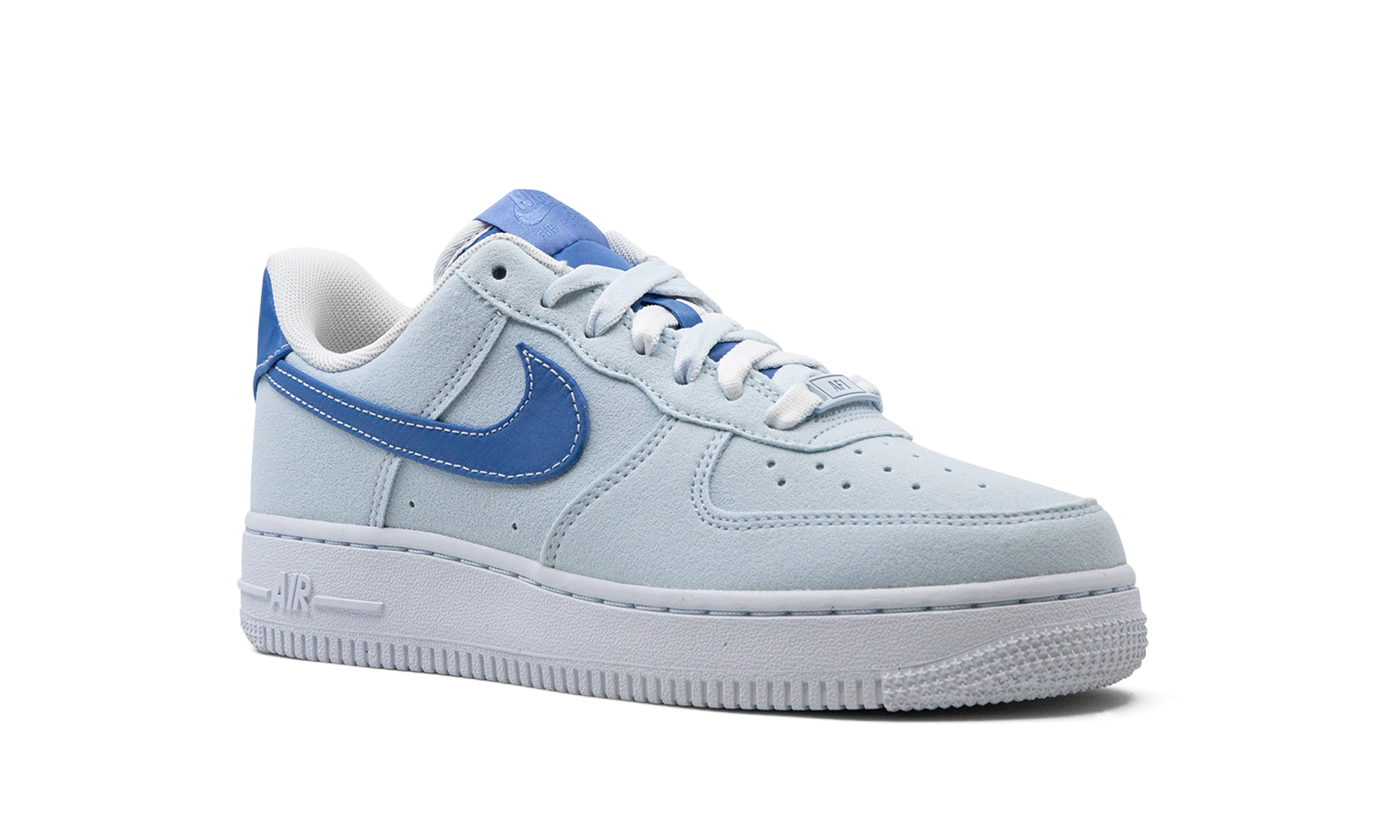 nike air force 1 low 07 blue tint polar women s+FN7185-423+diagnol right view
