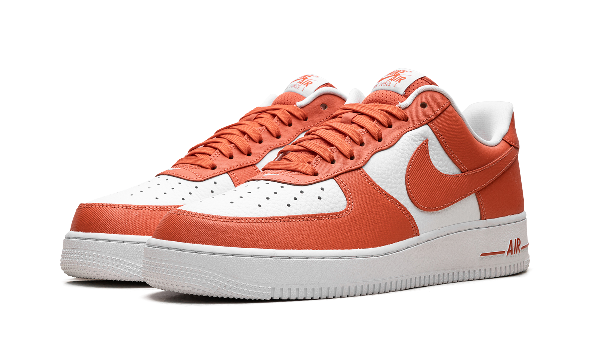 nike air force 1 low 07 cosmic clay+FZ4627-800+diagnol left view