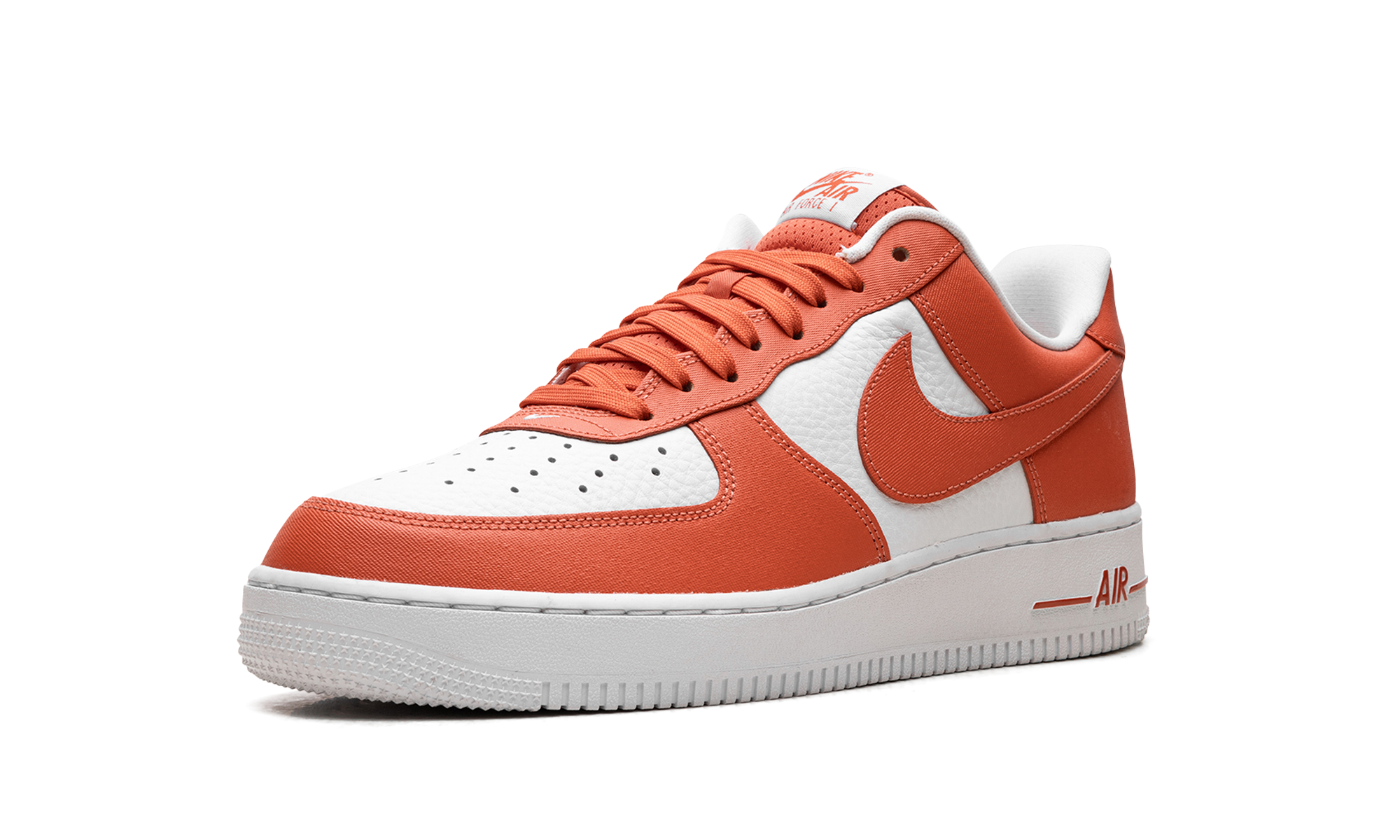 nike air force 1 low 07 cosmic clay+FZ4627-800+left diagnol single view