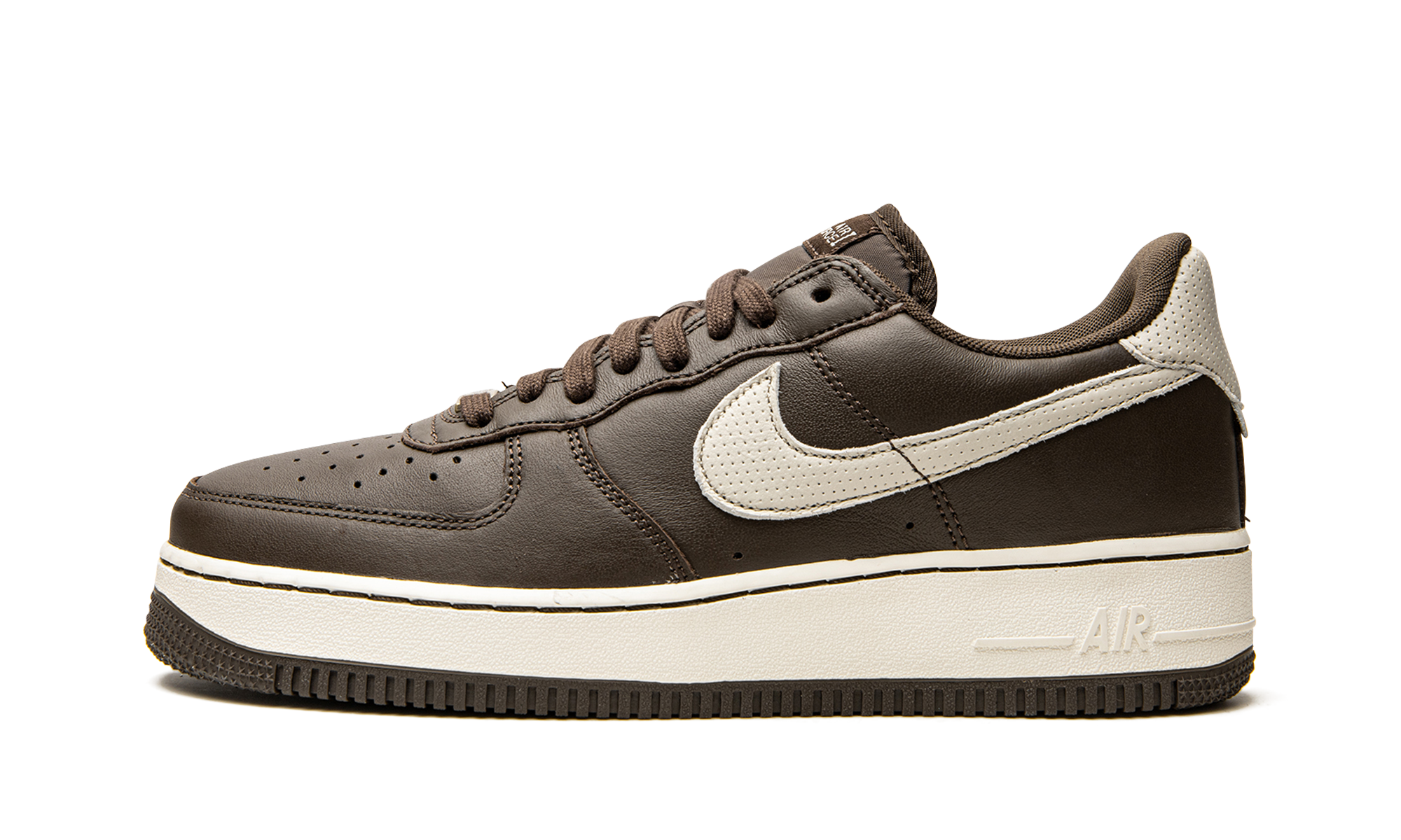 nike air force 1 low 07 craft dark chocolate+DB4455-200+diagnol right view 1