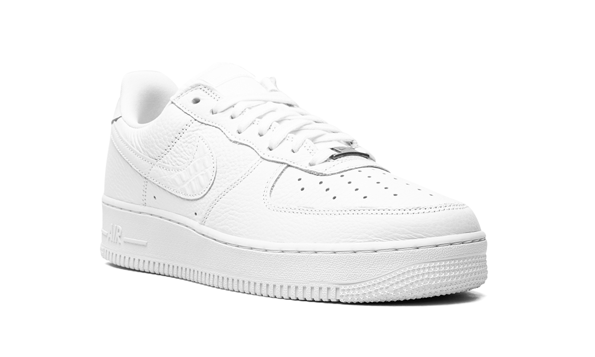 nike air force 1 low 07 craft quadruple white+CU4865-100+diagnol right view